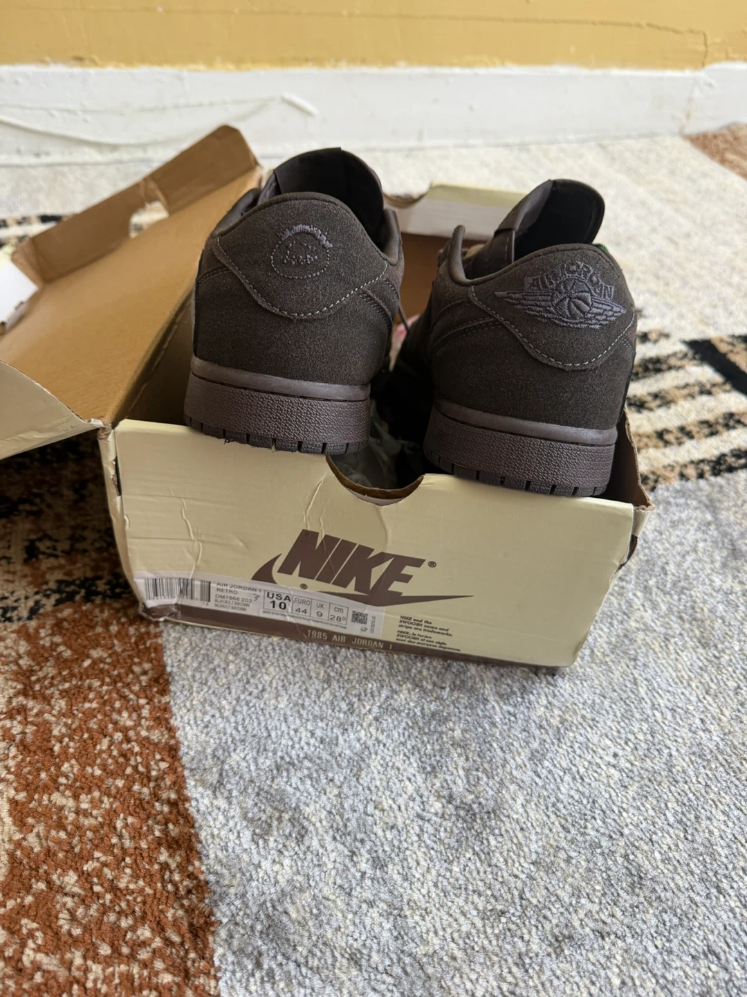 Nike Travis Scott x Air Jordan 1 Low OG SP Velvet Brown - photo 3