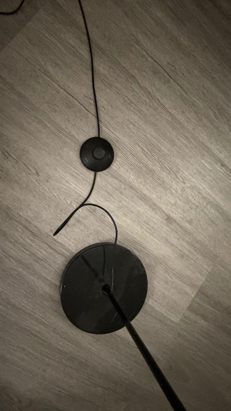 Black Floor Lamp with  Base - photo 5