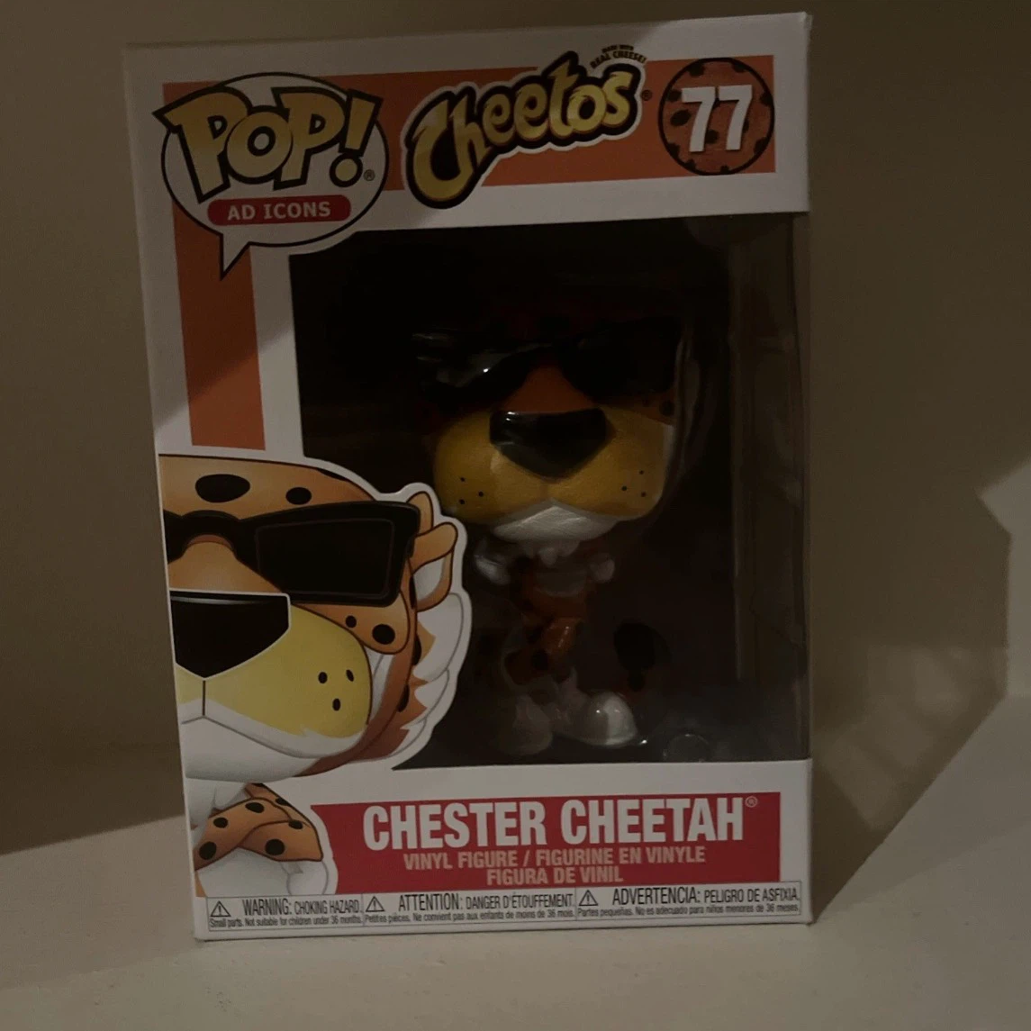 Funko Pop! Chester Cheetah #77 Vinyl Figure
