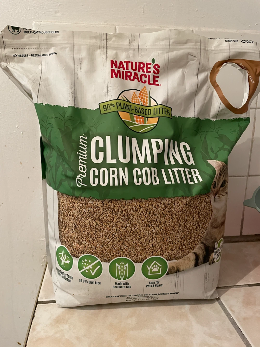 18lbs Natures Miracle Cat Litter