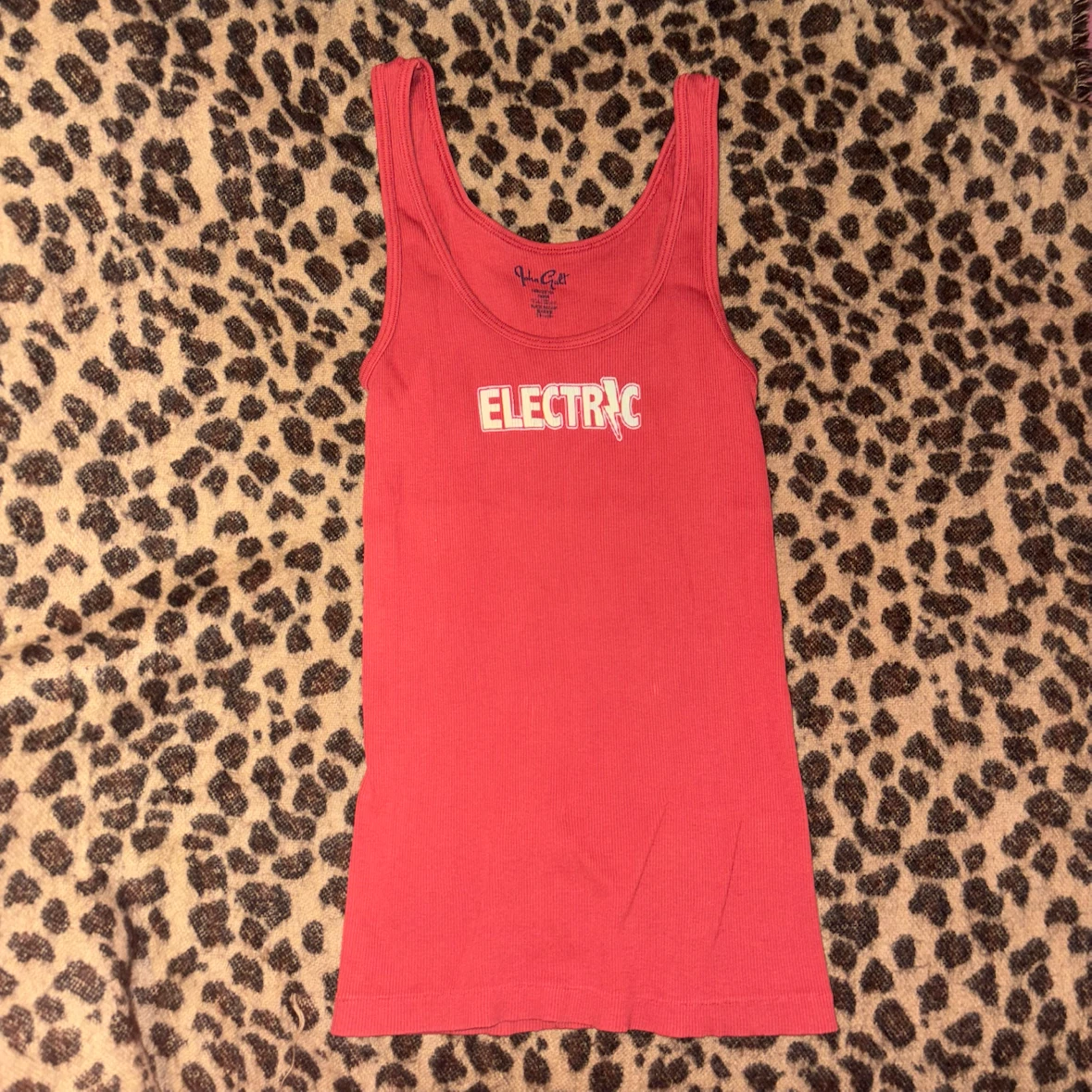 brandy melville beyonca electric tank