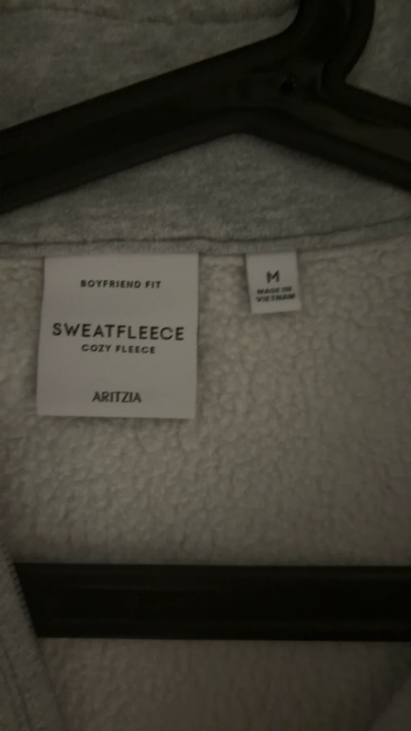 ARITZIA Sweatfleece Cozy Fleece Quarter Zip Sweater - photo 2