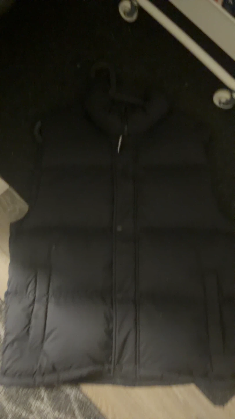 Super Puff Men's Puffer Vest - Black, Size L