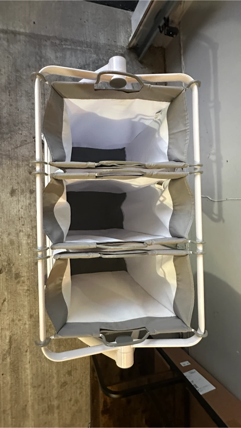 3-Bag Rolling Laundry Sorter Cart - photo 3