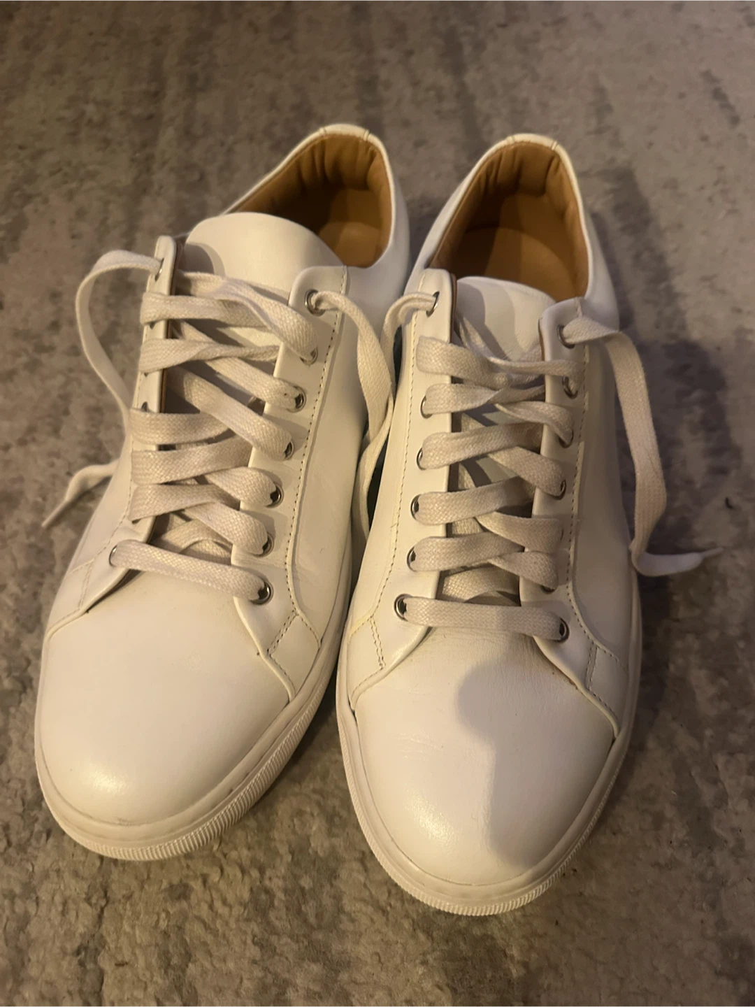 Thursday Boot Company White Leather Sneakers