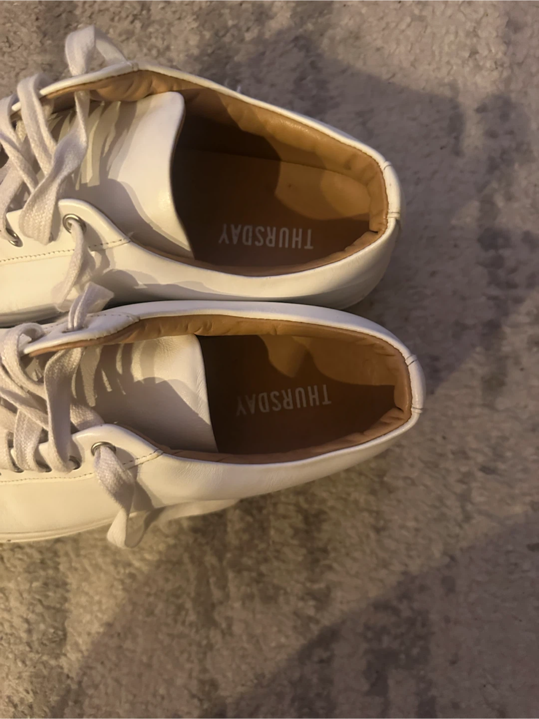 Thursday Boot Company White Leather Sneakers - photo 3