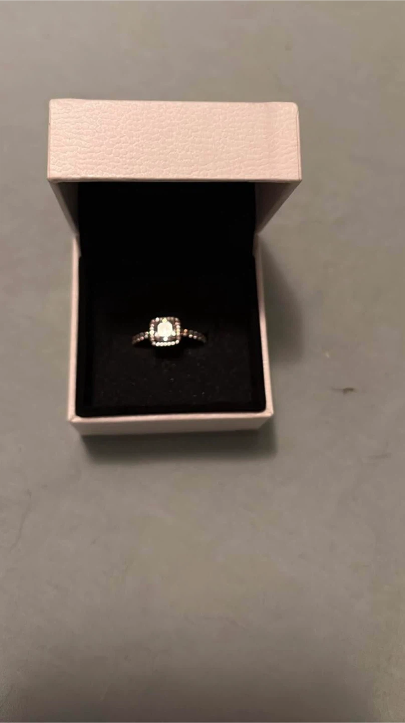 Pandora rose gold ring size 5