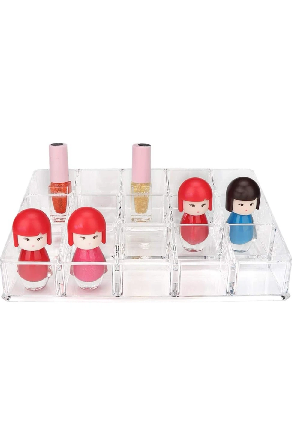Clear Acrylic Makeup Organizer Holder - photo 2