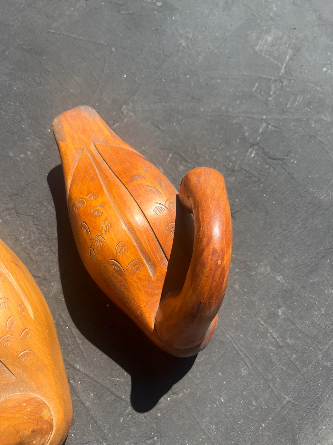 Wooden Swan Decoys (Set of 2) - photo 2