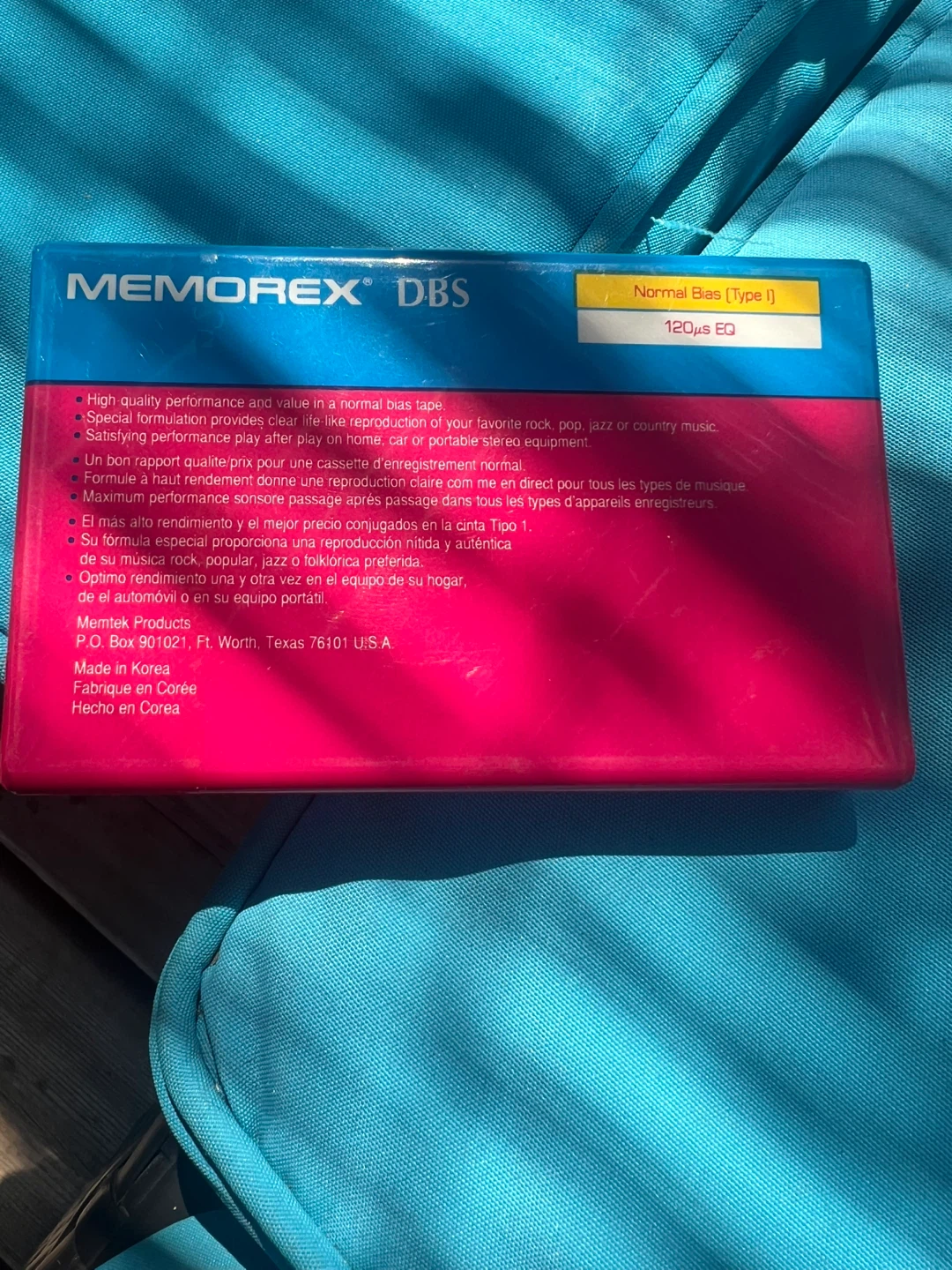 Memorex DBS 60 Normal Bias Cassette Tapes - photo 2