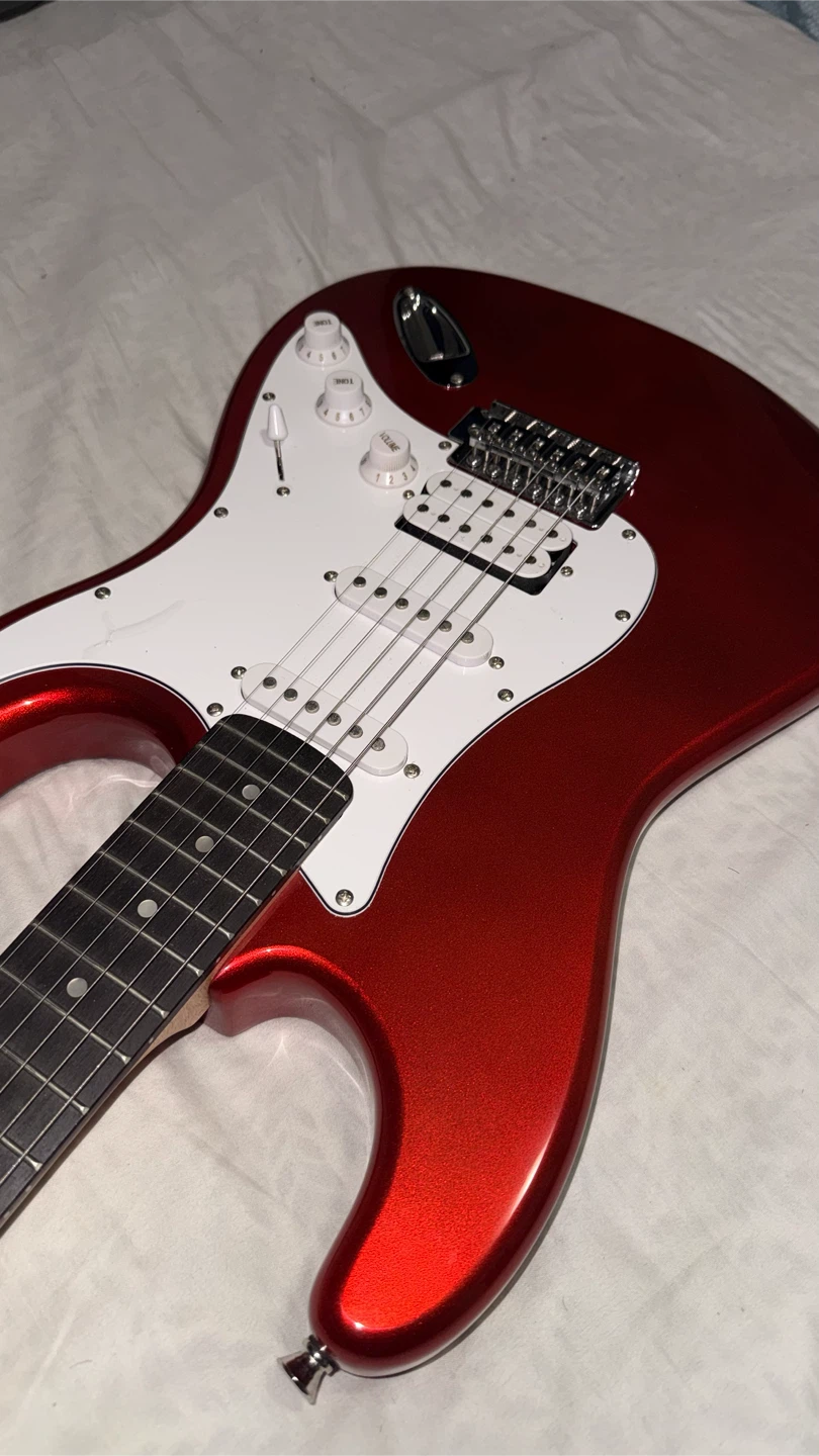 Donner Electric Guitar with Accessories - Red - photo 2