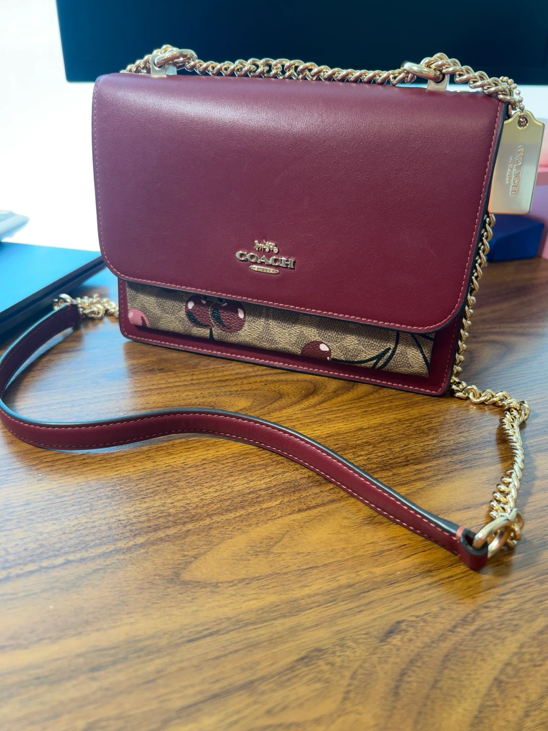 Moving Sale! Coach Klare Crossbody Bag – Oxblood/Burgundy