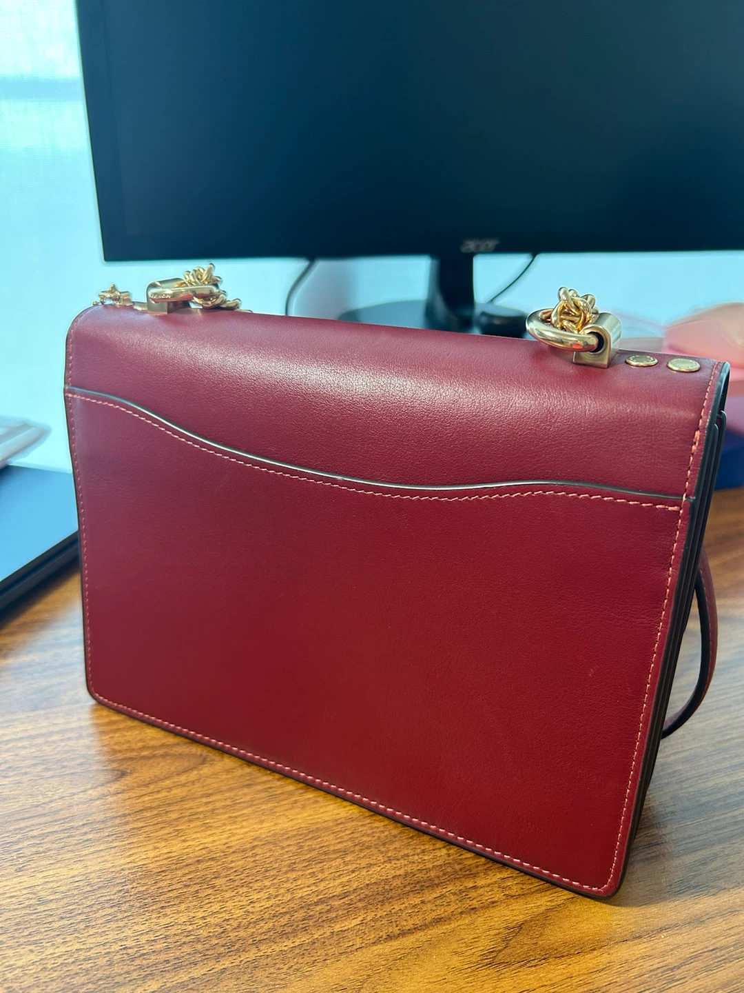 Moving Sale! Coach Klare Crossbody Bag – Oxblood/Burgundy - photo 2