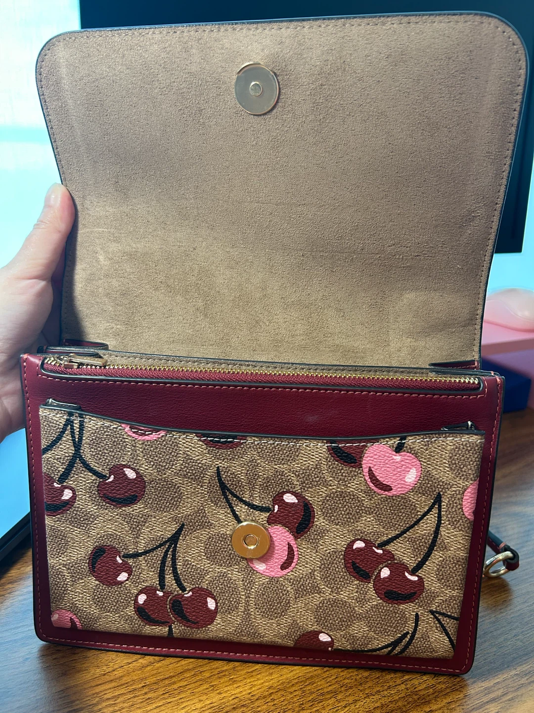 Moving Sale! Coach Klare Crossbody Bag – Oxblood/Burgundy - photo 4