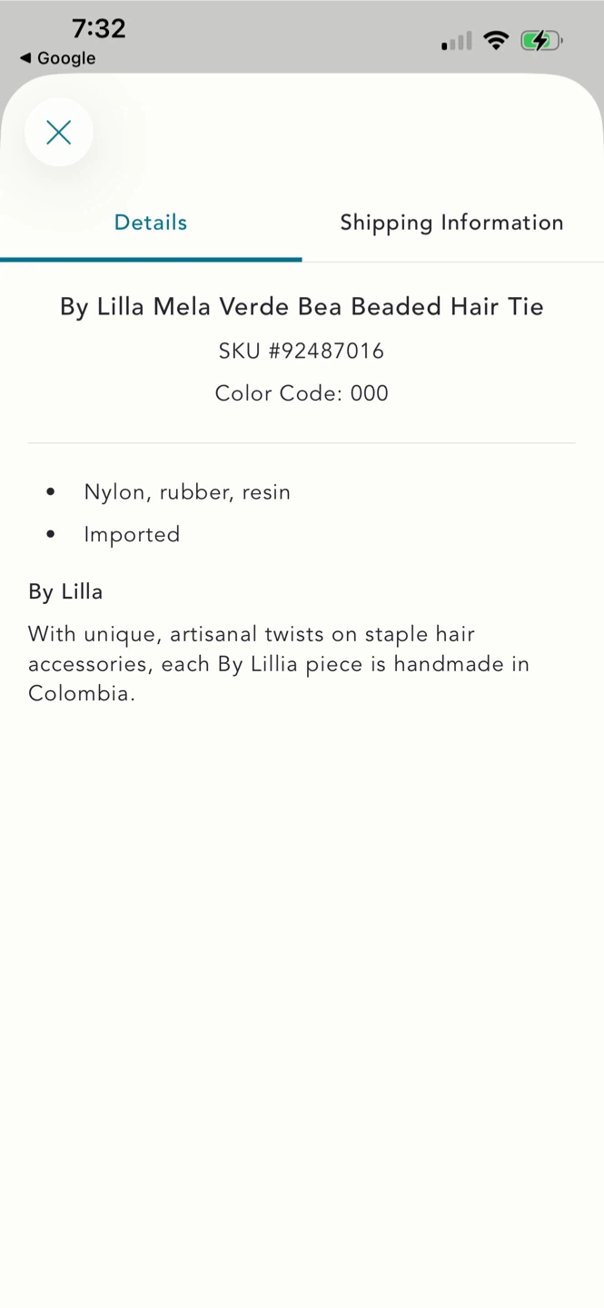New Anthropologie Lilla Mela Verde Bee Breaded Bracelet/Hair Tie - photo 4