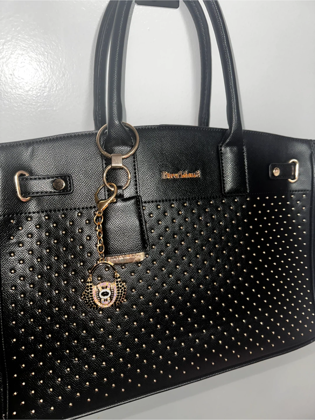 Black River Island Studded Tote Bag