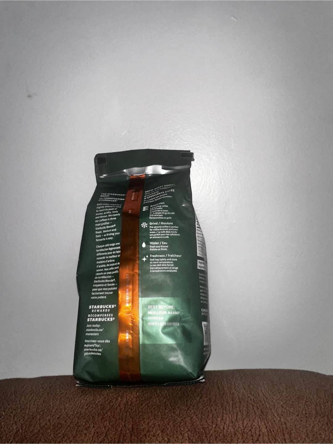 Starbucks Breakfast Blend Medium Roast Ground Coffee 340g - photo 2