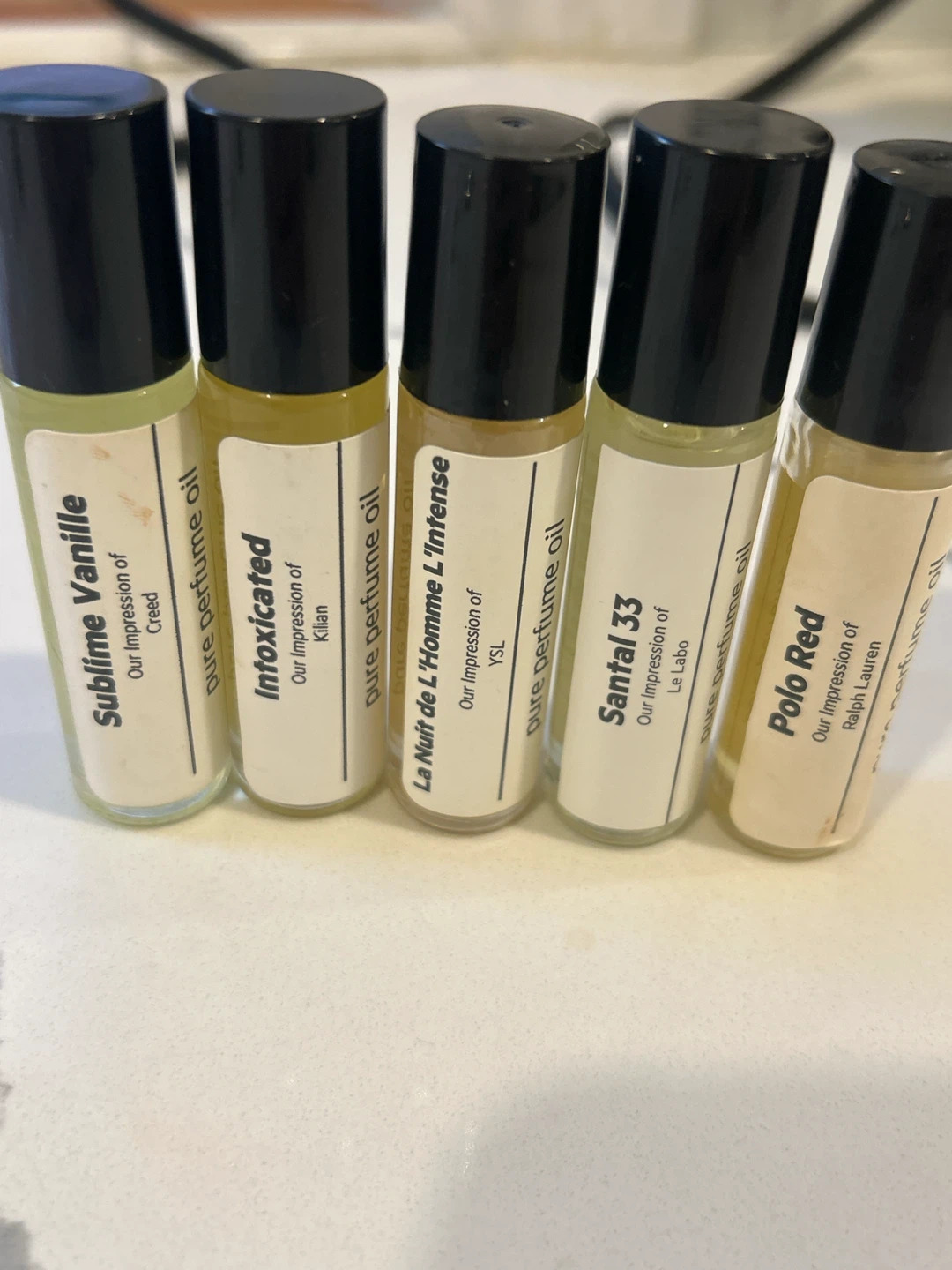 5 Cologne Oil Rollerball Set - Our Impression - photo 2