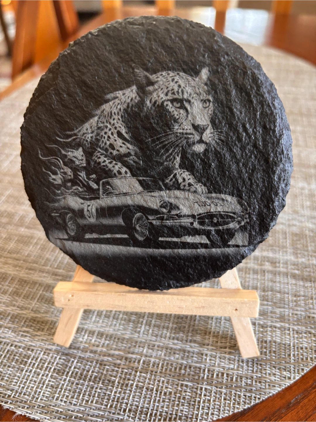 Engraved Slate Coasters - Multiple Designs