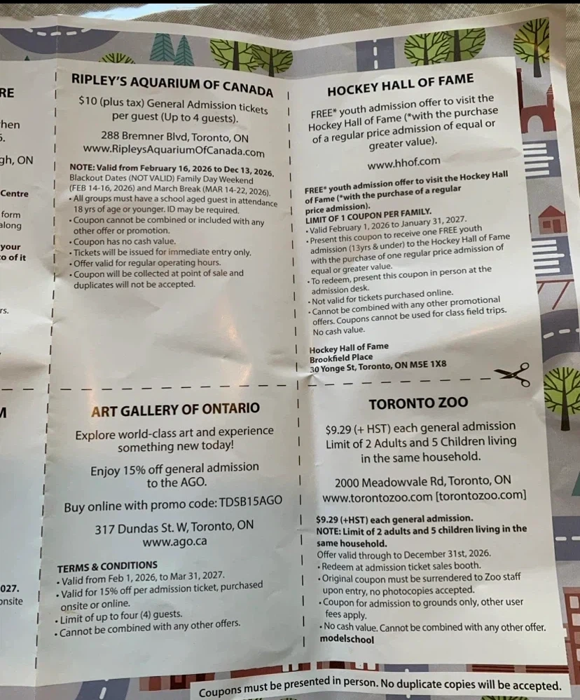 Family Adventure Passport 2026 - Toronto Attractions