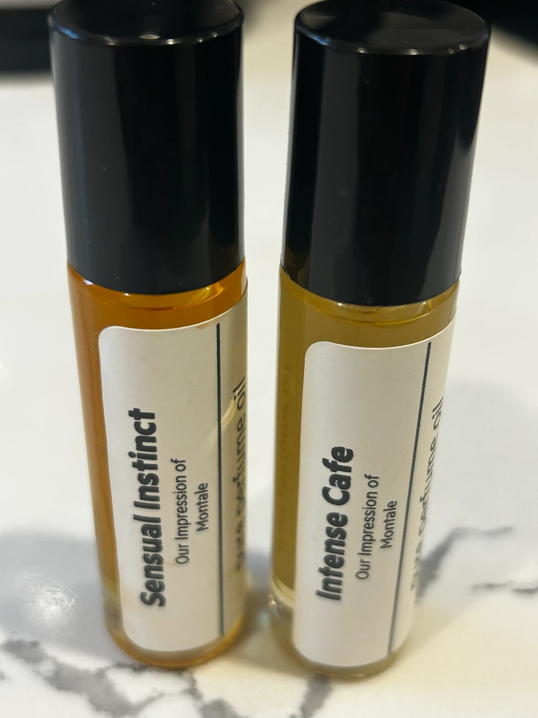 Perfume Oil Rollerball Duo - Sensual Instinct & Intense Cafe