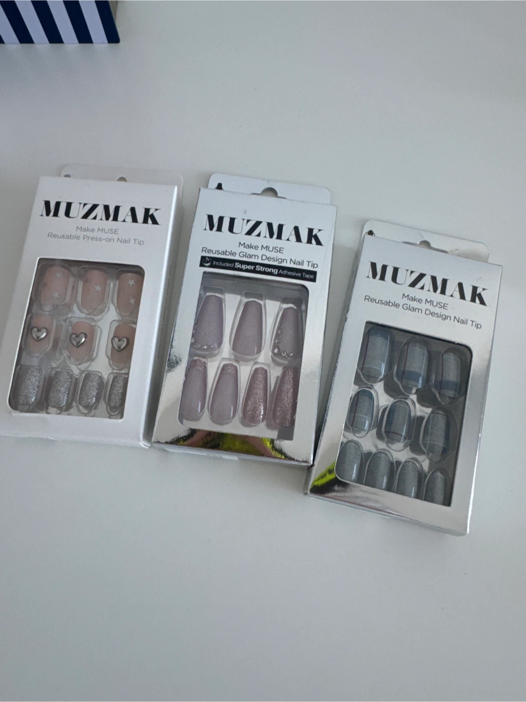 NEW Reusable Press-on Nail Tips