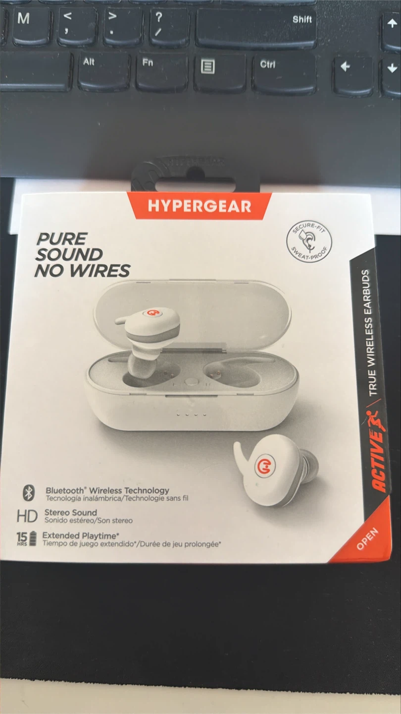 Hypergear Pure Sound No Wires True Wireless Earbuds
