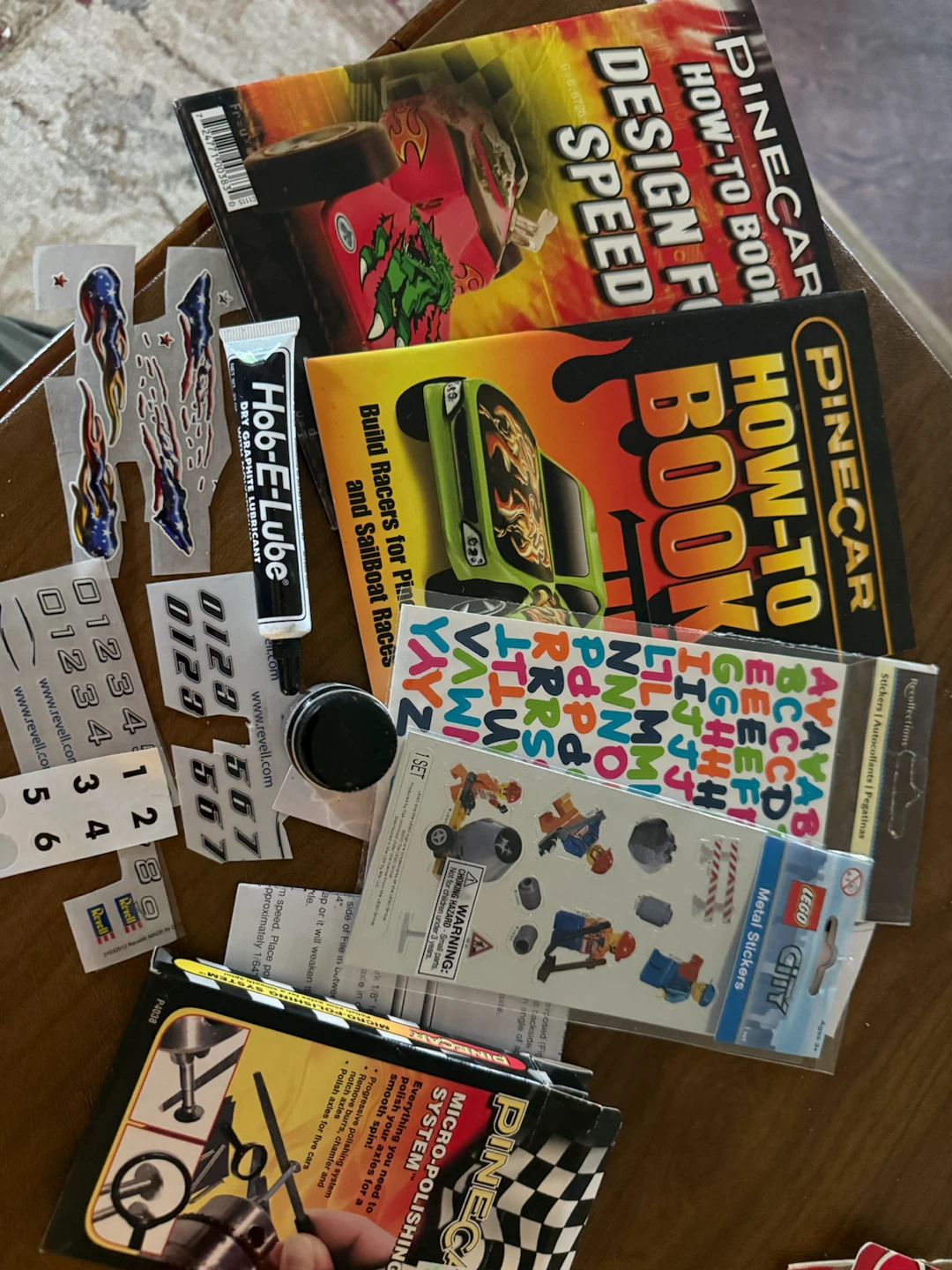 Pine-Car How-To Books & Sticker Sheets - photo 2