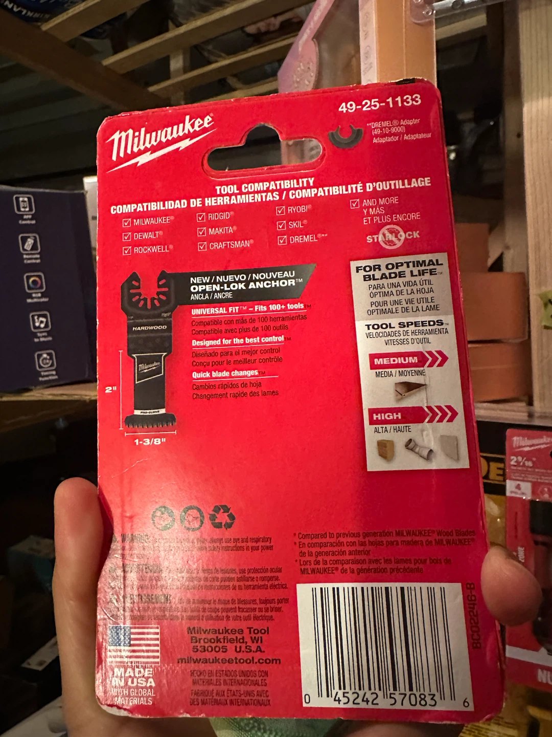 Milwaukee Japanese Tooth Blades - Universal Fit - 3 Pack - photo 2