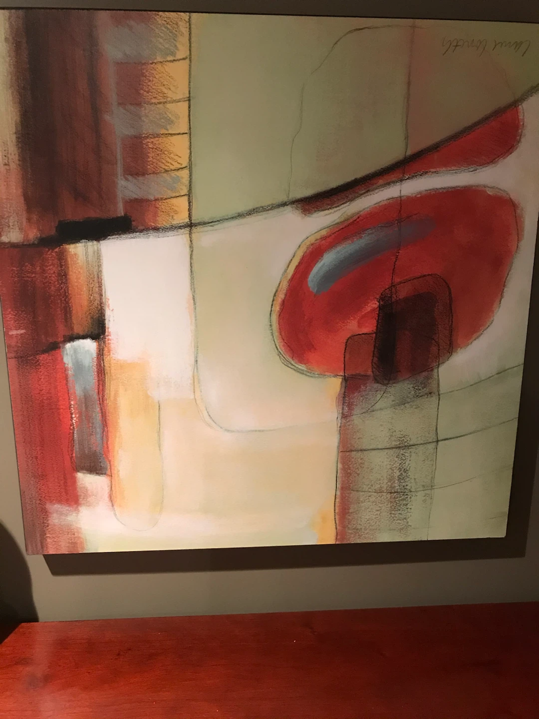 Abstract Wall Art Canvas - photo 2