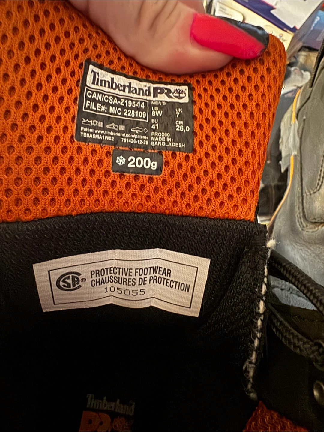Metatarsal Guard Timberland PRO Men's Waterproof Work Boots - photo 3