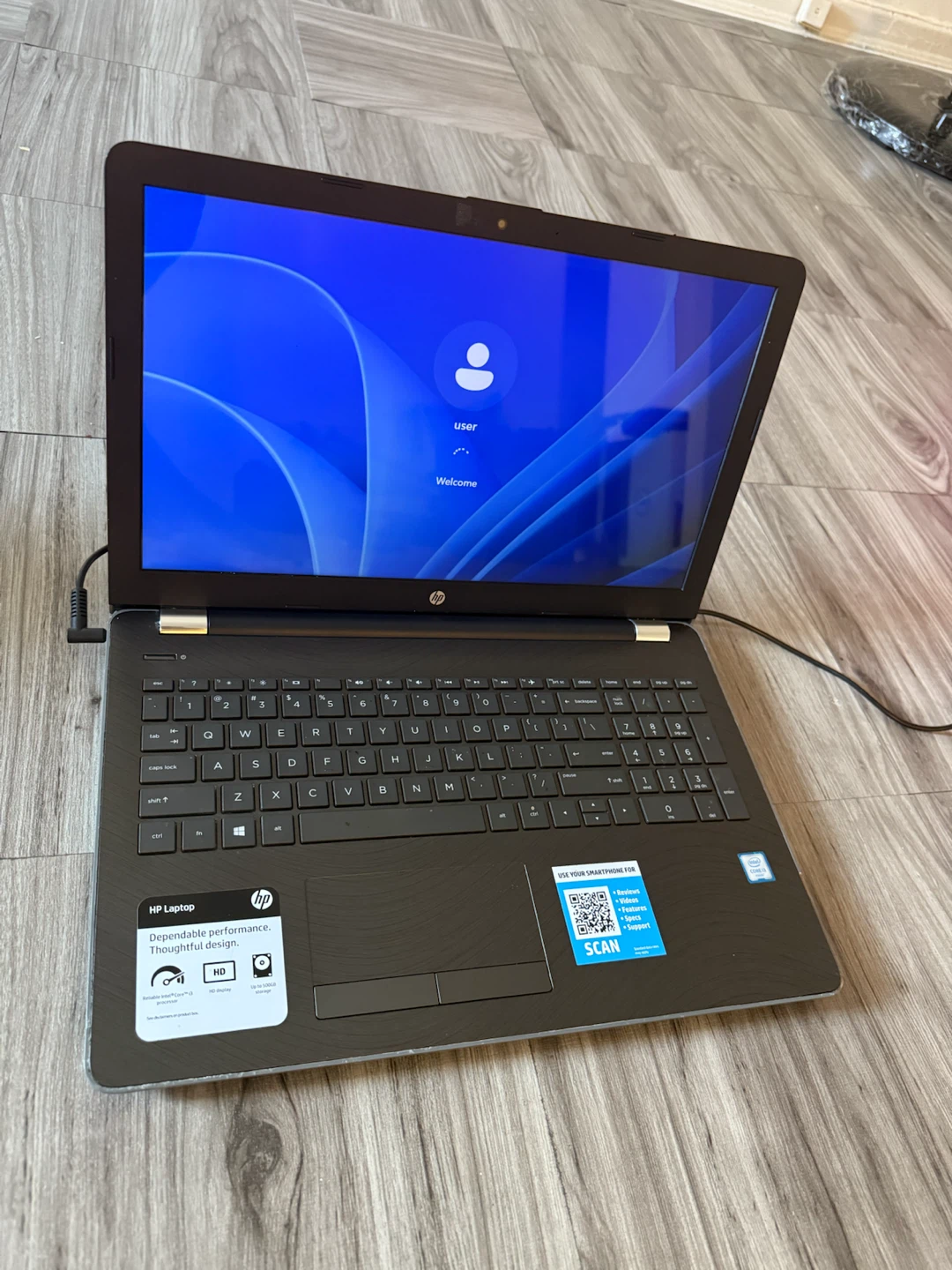 Hp i3 6th Gen with 8GB DDR4 RAM and 500GB STORAGE