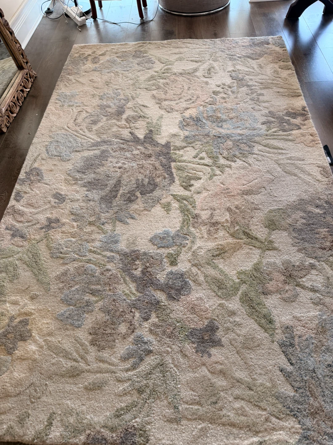 Floral Area Rug 5x8 (152 x 244)