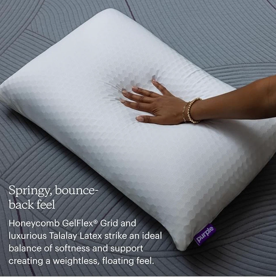 (new, unopened) Purple Harmony Pillow - Medium size