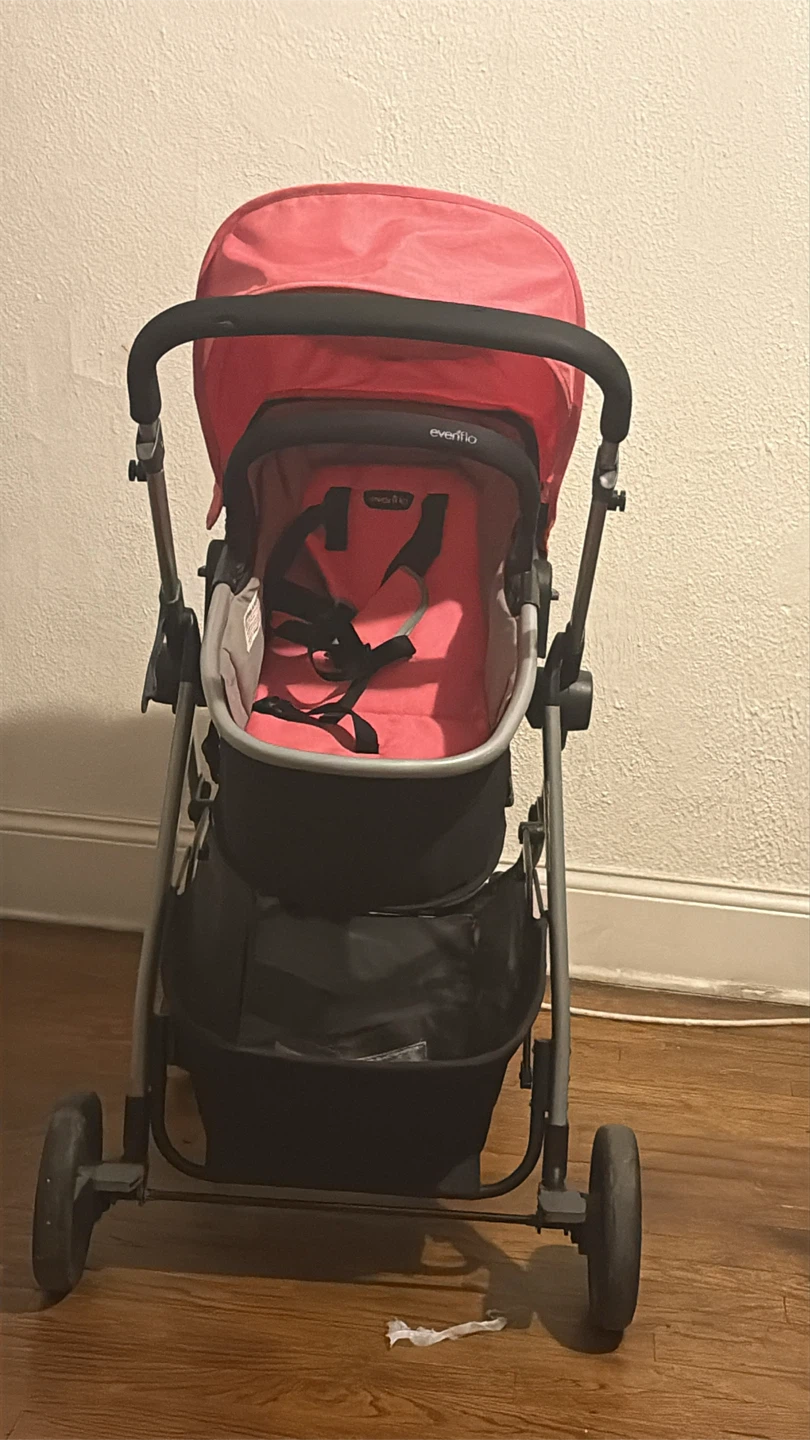 Evenflo Omni Plus Modular Stroller - Pink