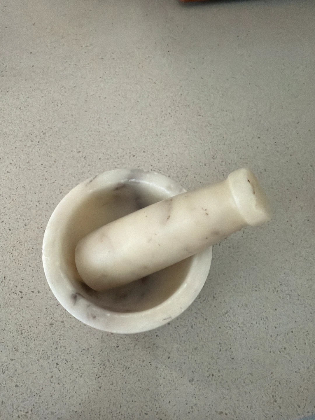 Marble Mortar and Pestle Set