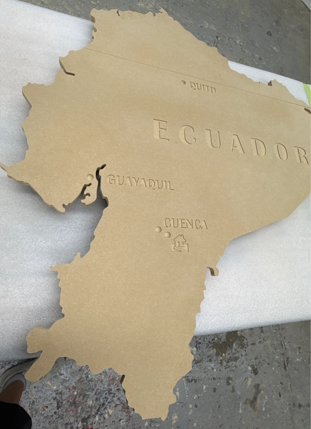 Countries Map Wall Art - photo 2