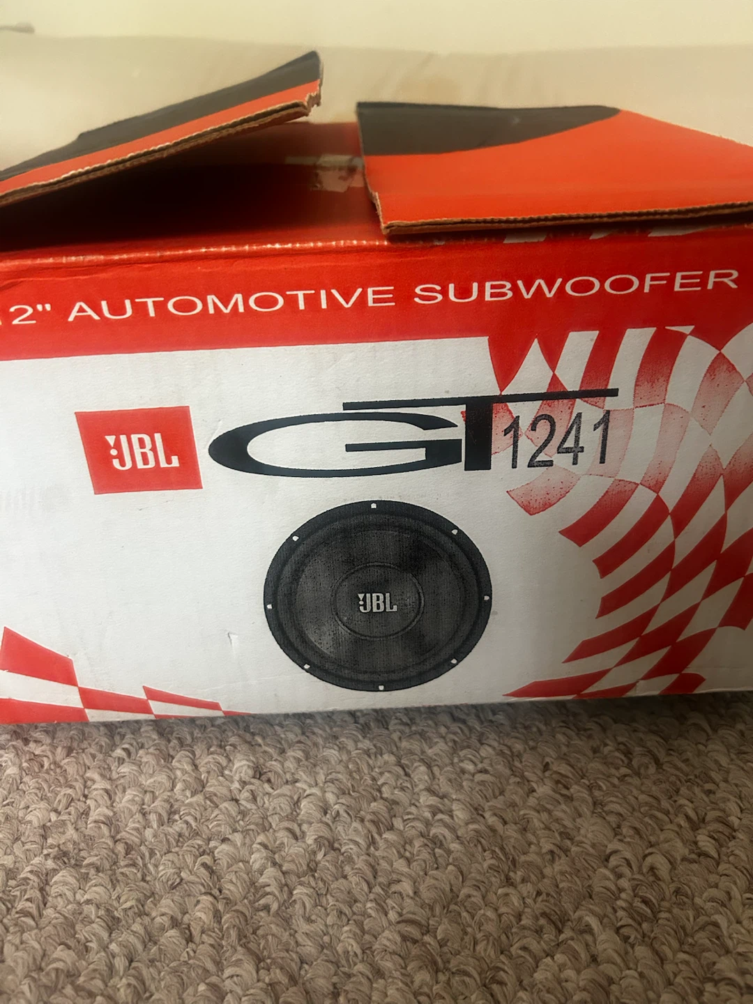 JBL GT1241 12" Subwoofer Speaker Automotive