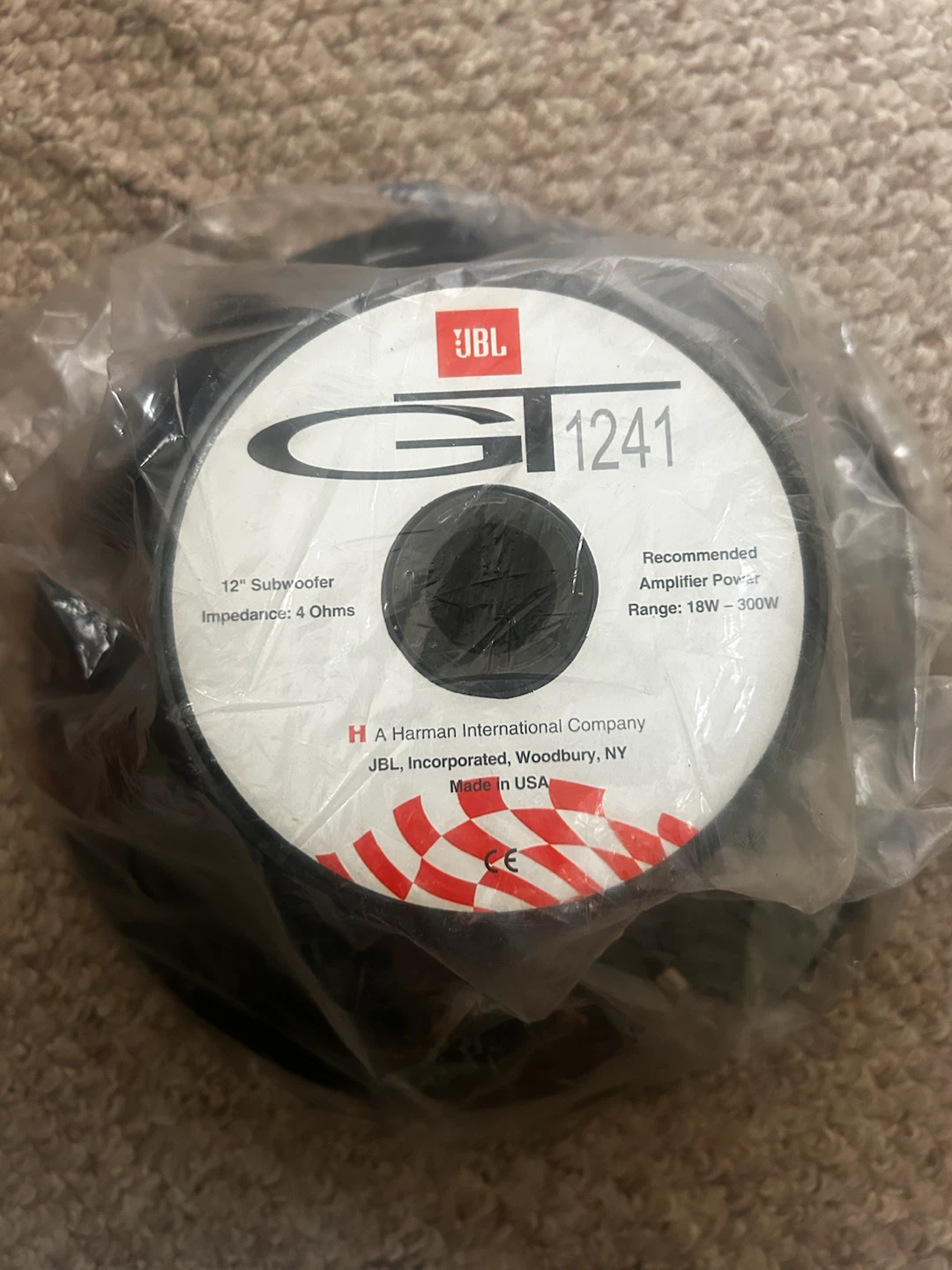 JBL GT1241 12" Subwoofer Speaker Automotive - photo 3