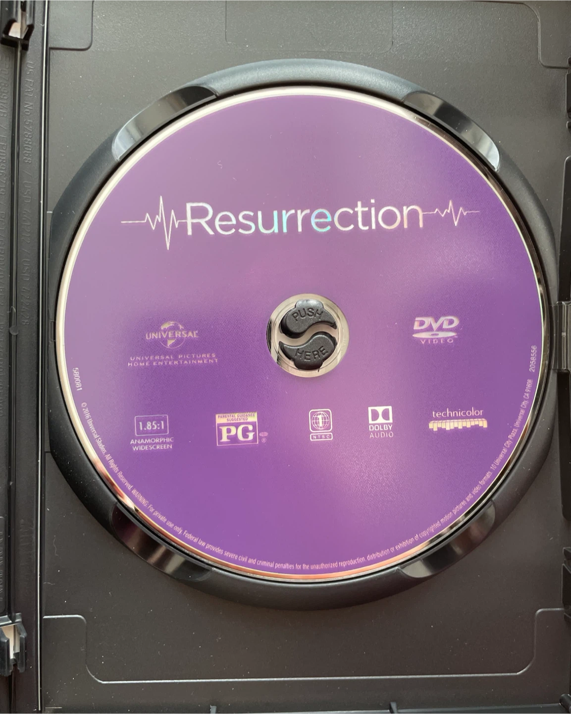 Resurrection Dvd, Out Of Print - photo 3