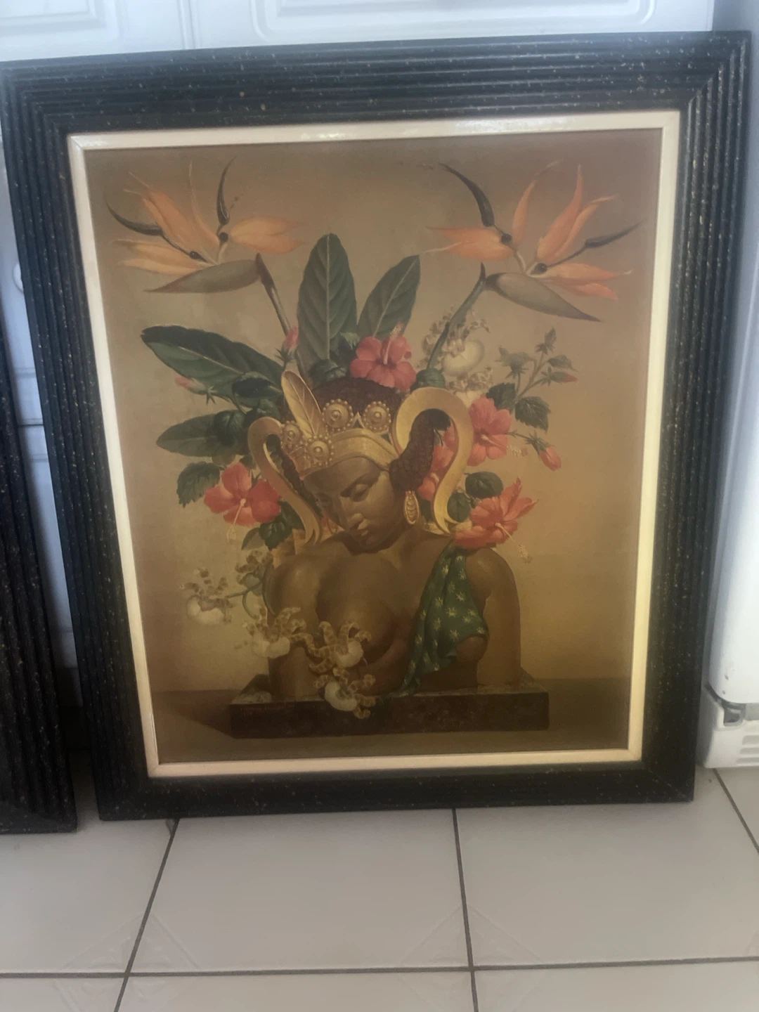 Vintage Tropical Art Paintings (Set of 2) - photo 3