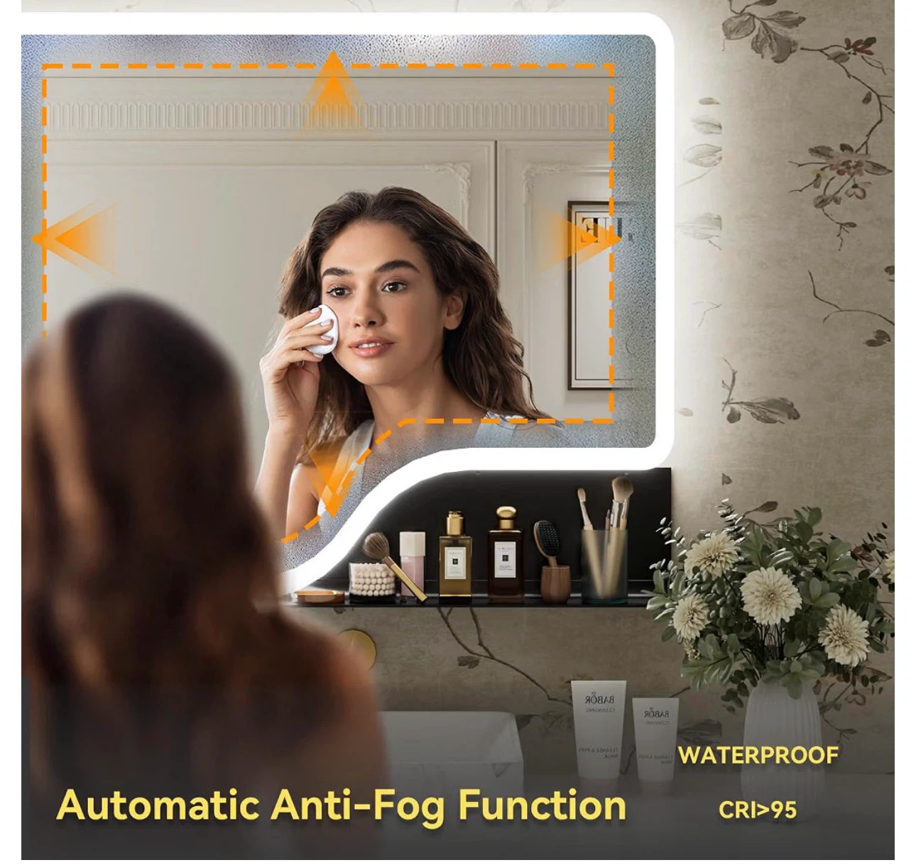 Open box 28”x36” LED Bathroom Mirror - photo 2
