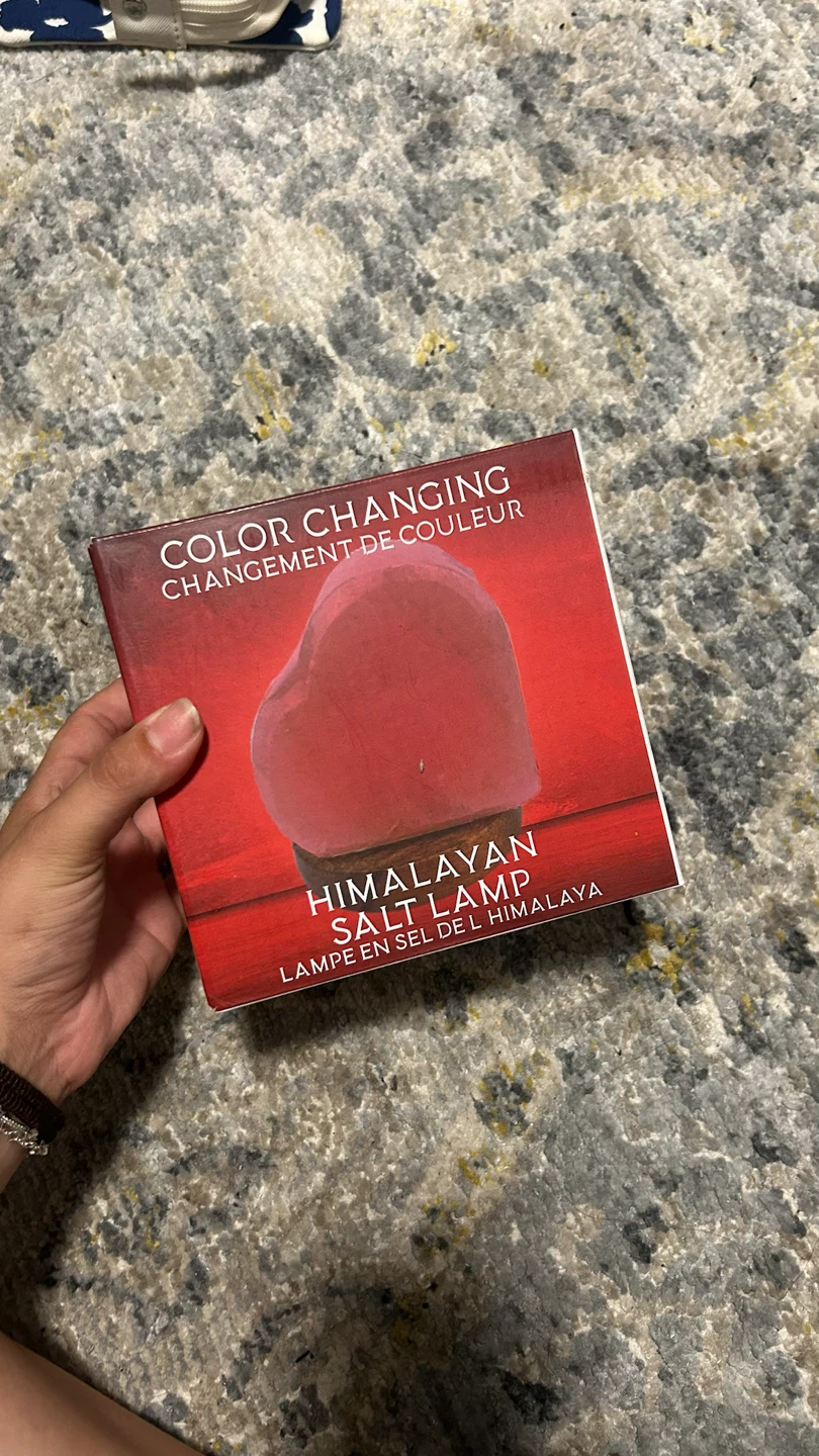 Salt Colour Changing Lamp