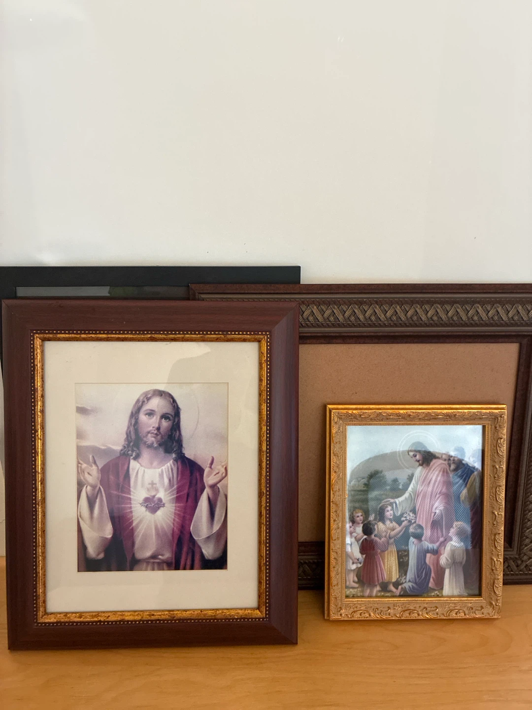 Set of 4 Framed Religious Art Prints - photo 2