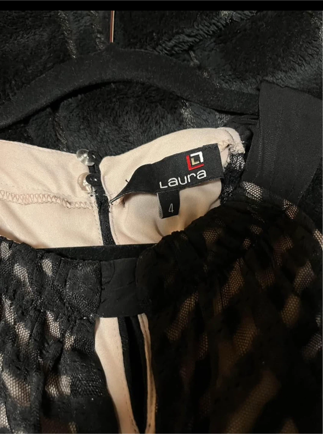 Laura Black Maxi Dress Size 4 - photo 5