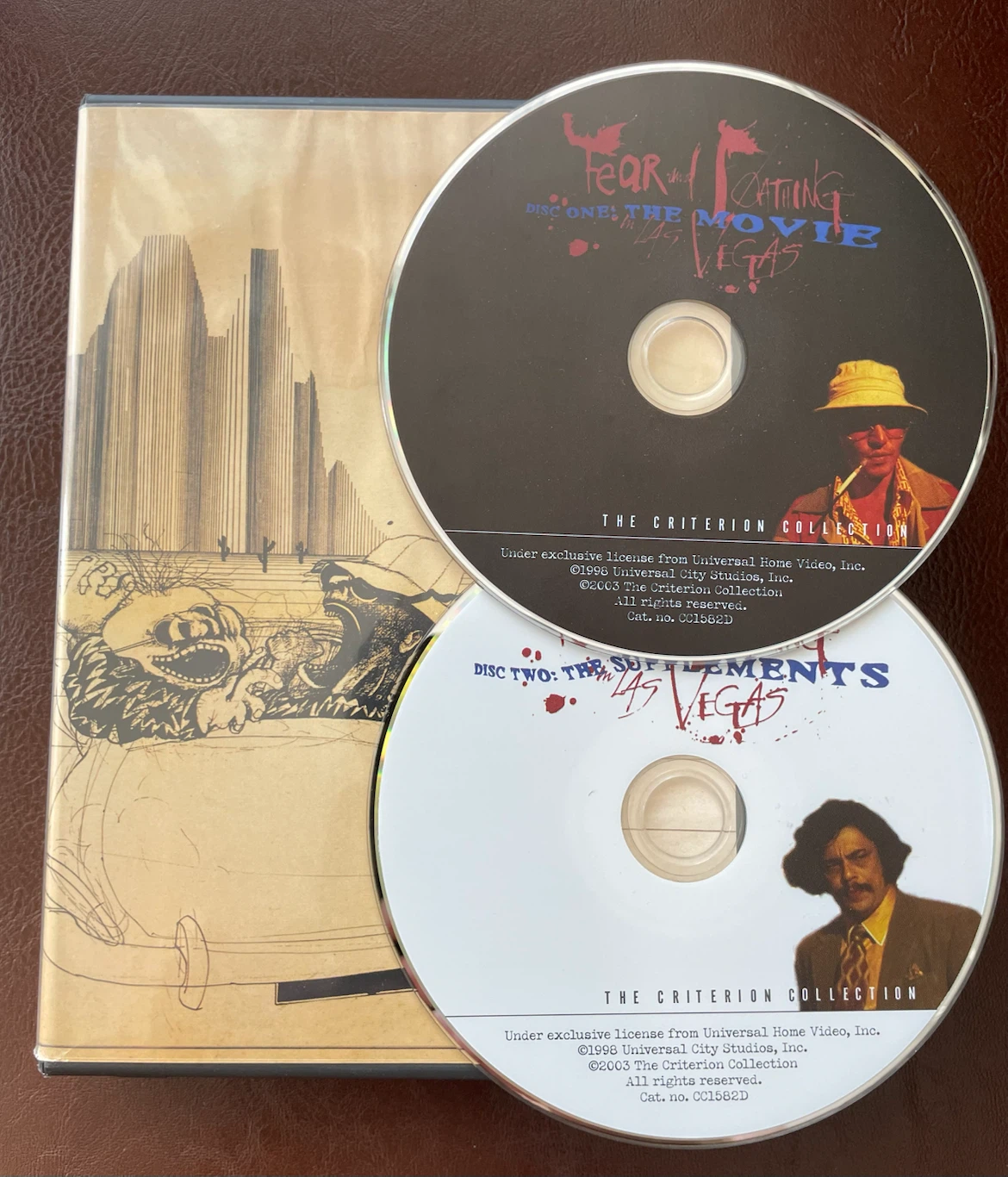 Fear And Loathing In Las Vegas Criterion Collection 2 Dvd Set