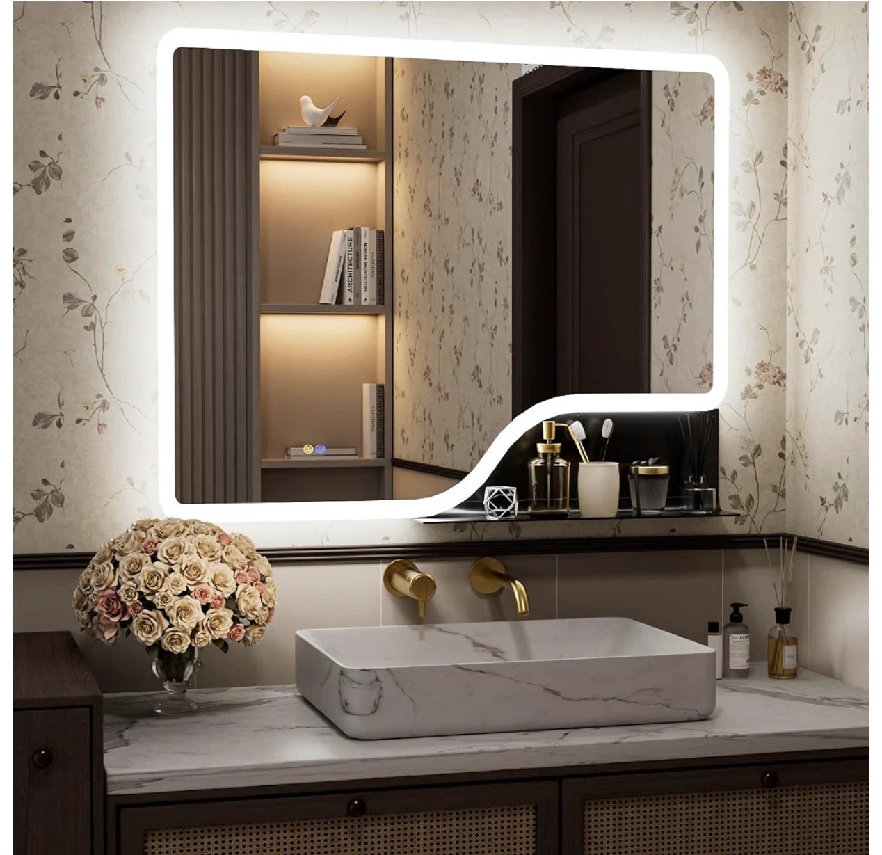 Open box 28”x36” LED Bathroom Mirror