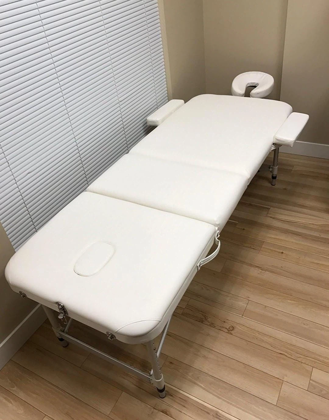 Adjustable Portable Massage Table with Face Cradle