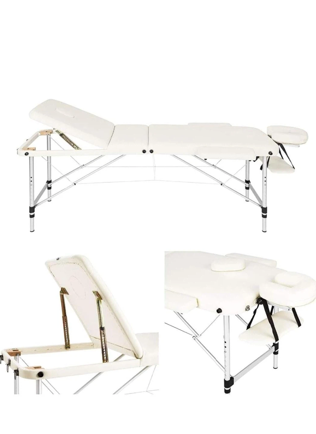 Adjustable Portable Massage Table with Face Cradle - photo 2
