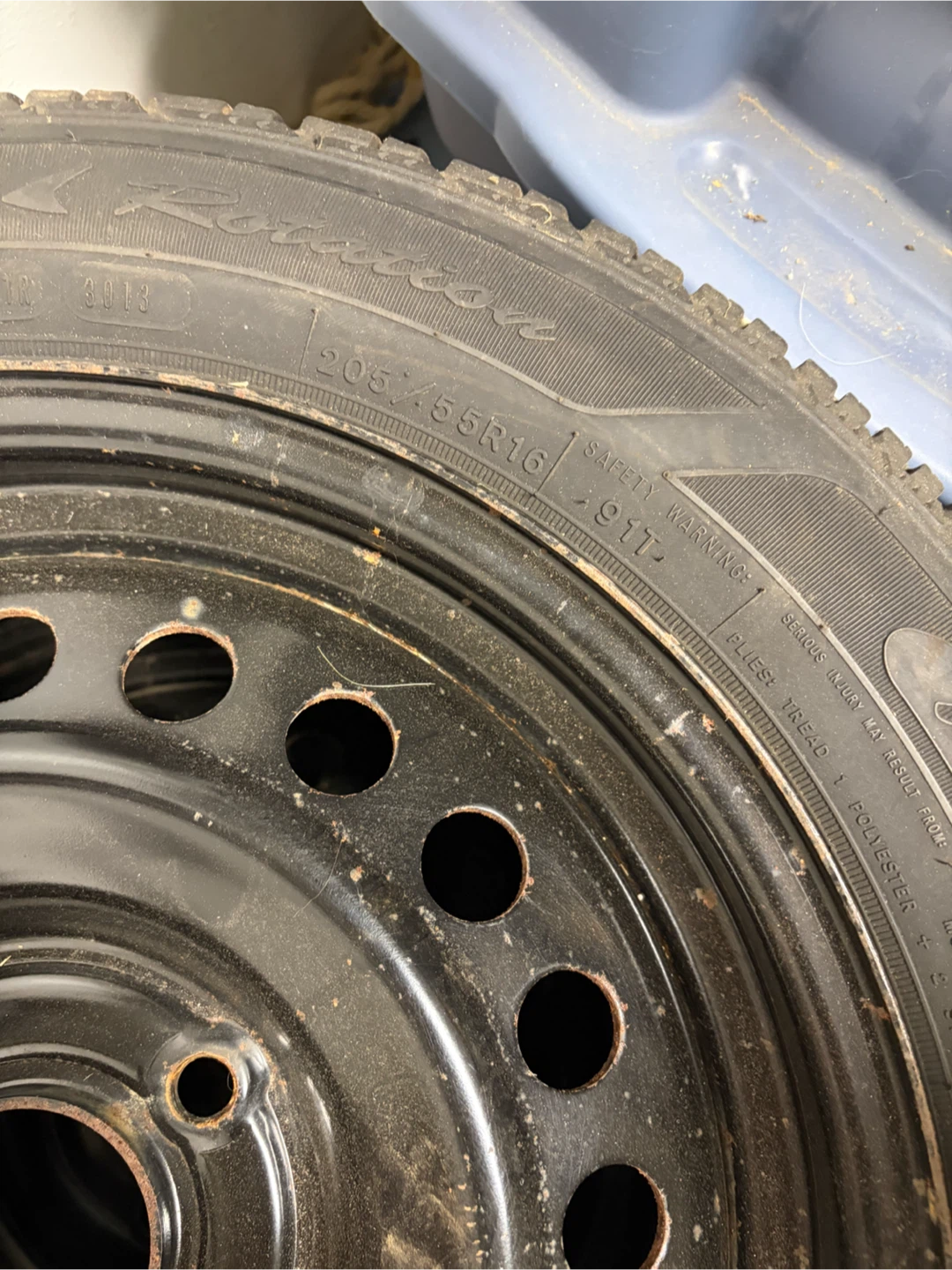 6 Tires on Steel Rims (205/60R16 & 205/55R16) - photo 3